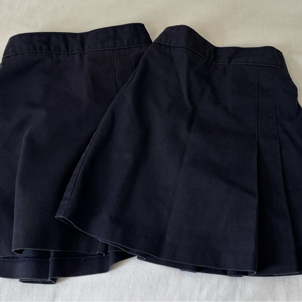 Classic Navy Kids Skorts